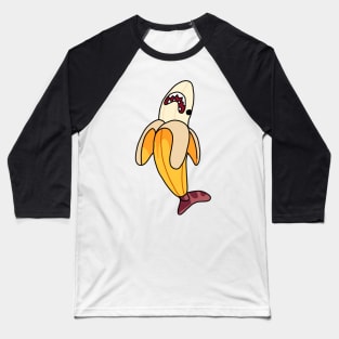 banana shark Baseball T-Shirt